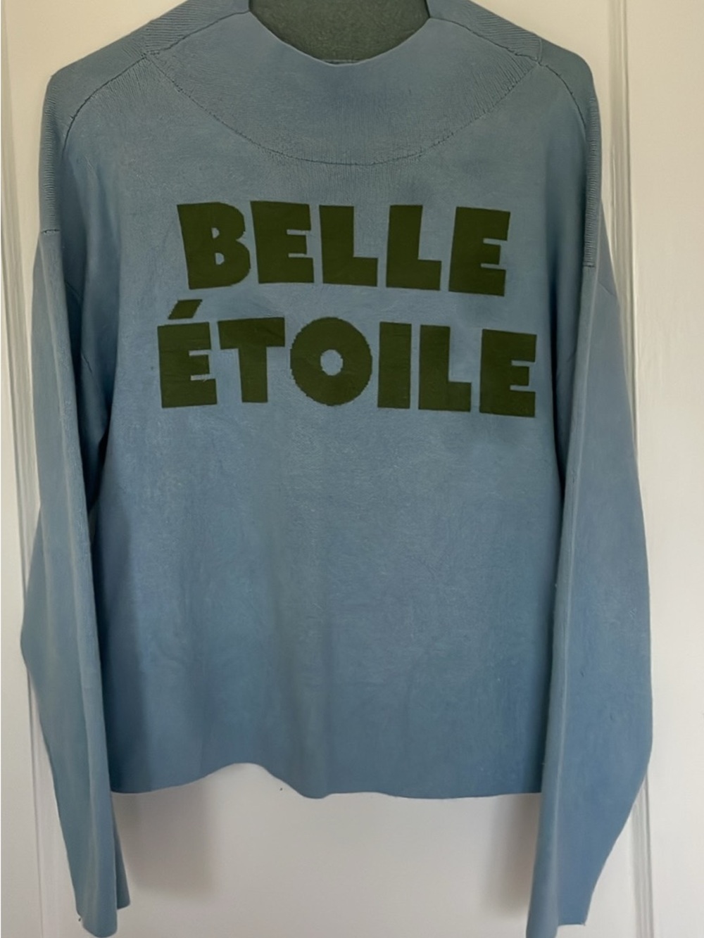 Maeve Blue 'BELLE ÉTOILE' Graphic Sweatshirt